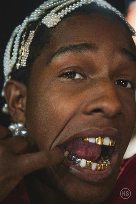 'Handsome' Skin, Flower Grillz & Gucci Braids: A$AP .